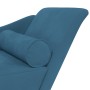 Tagesbettsofa mit blauen Samtkissen von , Tagesbetten - Ref: Foro24-4007587, Preis: 133,29 €, Rabatt: %