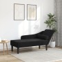 Sofa with black velvet cushions by , Daybeds - Ref: Foro24-4007593, Price: 124,39 €, Discount: %