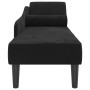 Sofa with black velvet cushions by , Daybeds - Ref: Foro24-4007593, Price: 124,99 €, Discount: %