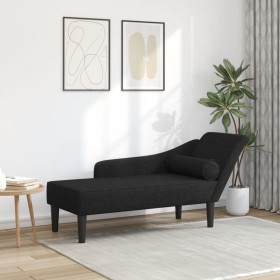 Black fabric sofa with cushions by , Daybeds - Ref: Foro24-4007598, Price: 126,03 €, Discount: %