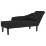 Schwarzes Diwan-Sofa mit Kissen aus Stoff von , Tagesbetten - Ref: Foro24-4007598, Preis: 125,86 €, Rabatt: %