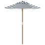 Garden umbrella for children with wooden pole Ø120x140 cm by , Umbrellas - Ref: Foro24-4008990, Price: 31,05 €, Discount: %