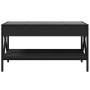 Mesa de centro con Infinity LED negro 70x50x38 cm de , Mesas de centro - Ref: Foro24-847702, Precio: 109,99 €, Descuento: %