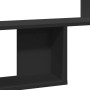 Estante de pared madera de ingeniería negro 100x15x70 cm de , Estantes y estanterías - Ref: Foro24-853192, Precio: 32,99 €, D...