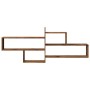 Aged engineered wood wall shelf 167.5x18x68 cm by , Shelves and shelves - Ref: Foro24-853324, Price: 41,01 €, Discount: %