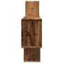 Aged engineered wood wall shelf 167.5x18x68 cm by , Shelves and shelves - Ref: Foro24-853324, Price: 41,01 €, Discount: %