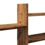 Aged engineered wood wall shelf 167.5x18x68 cm by , Shelves and shelves - Ref: Foro24-853324, Price: 41,01 €, Discount: %