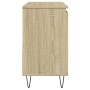 Armario de baño madera contrachapada roble Sonoma 65x33x60 cm de , Muebles de baño - Ref: Foro24-849677, Precio: 74,28 €, Des...