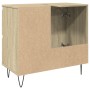 Armario de baño madera contrachapada roble Sonoma 65x33x60 cm de , Muebles de baño - Ref: Foro24-849677, Precio: 74,28 €, Des...