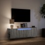 Mueble de TV de pared con luces LED gris Sonoma 135x31x39,5 cm de , Muebles TV - Ref: Foro24-852388, Precio: 96,99 €, Descuen...