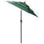 3-level umbrella with a 2m green aluminum pole by vidaXL, Umbrellas - Ref: Foro24-313853, Price: 58,59 €, Discount: %