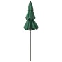 3-level umbrella with a 2m green aluminum pole by vidaXL, Umbrellas - Ref: Foro24-313853, Price: 58,59 €, Discount: %