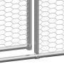 Jaula gallinero de acero galvanizado 3x12x2 m de , Jaulas y habitáculos para animales pequeños - Ref: Foro24-3278822, Precio:...