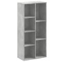 Estantería de madera de ingeniería gris hormigón 50x25x105 cm de , Librerías y estanterías - Ref: Foro24-852792, Precio: 58,8...