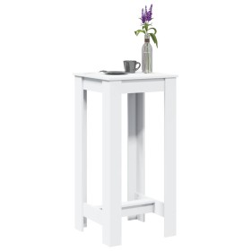 Hoher Barhockertisch aus weißem Ingenieurholz 51x50x103,5 cm von , Küchen- und Esstische - Ref: Foro24-854400, Preis: 56,62 €...