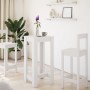 High bar table made of white engineered wood 51x50x103.5 cm by , Kitchen and dining tables - Ref: Foro24-854400, Price: 60,83...