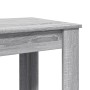 High bar table in gray Sonoma engineered wood 102x50x103.5 cm by , Kitchen and dining tables - Ref: Foro24-854414, Price: 66,...