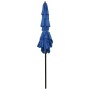 Sombrilla de 3 niveles con poste de aluminio azul 2x2 m de vidaXL, Sombrillas - Ref: Foro24-313851, Precio: 66,99 €, Descuent...