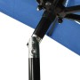 3-level umbrella with blue aluminum pole 2x2 m by vidaXL, Umbrellas - Ref: Foro24-313851, Price: 76,53 €, Discount: %