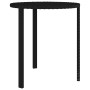 Garden side tables 3 pieces synthetic black rattan by , Garden tables - Ref: Foro24-3324831, Price: 62,99 €, Discount: %