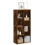 Engineered wood smoked oak bookshelf 50x25x105 cm by , Bookcases and shelves - Ref: Foro24-852793, Price: 58,83 €, Discount: %