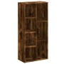 Engineered wood smoked oak bookshelf 50x25x105 cm by , Bookcases and shelves - Ref: Foro24-852793, Price: 58,83 €, Discount: %