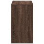 LED TV stand in brown oak engineered wood, 91x34x61 cm by , TV Furniture - Ref: Foro24-852186, Price: 107,85 €, Discount: %