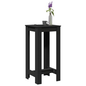 High bar table in black engineered wood 51x50x103.5 cm by , Kitchen and dining tables - Ref: Foro24-854401, Price: 56,75 €, D...