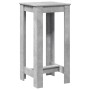 Hoher Barhockertisch aus grauem Beton-Ingenieurholz, 51x50x103,5 cm. von , Küchen- und Esstische - Ref: Foro24-854403, Preis:...