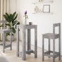 High bar table made of gray concrete engineered wood, measuring 51x50x103.5 cm. by , Kitchen and dining tables - Ref: Foro24-...