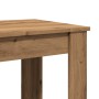 Mesa alta de bar madera ingeniería roble artisian 51x50x103,5cm de , Mesas de cocina y de comedor - Ref: Foro24-854408, Preci...