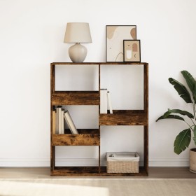 Smoked oak shelving / space divider 100x33x115 cm by , Bookcases and shelves - Ref: Foro24-854512, Price: 90,99 €, Discount: %