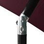 3-tier parasol with burgundy aluminum pole 2 m by vidaXL, Umbrellas - Ref: Foro24-313856, Price: 61,73 €, Discount: %