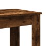 Hoher Barhockertisch aus geräucherter Eichen-Ingenieurholz 51x50x103,5 cm. von , Küchen- und Esstische - Ref: Foro24-854404, ...