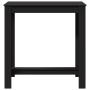 Mesa alta de bar madera ingeniería negra 102x50x103,5 cm de , Mesas de cocina y de comedor - Ref: Foro24-854410, Precio: 76,9...