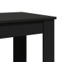 Mesa alta de bar madera ingeniería negra 102x50x103,5 cm de , Mesas de cocina y de comedor - Ref: Foro24-854410, Precio: 76,9...