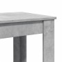 Mesa alta de bar madera ingeniería gris hormigón 102x50x103,5cm de , Mesas de cocina y de comedor - Ref: Foro24-854412, Preci...