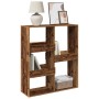 Aged wood shelf/space divider 100x33x115 cm by , Bookcases and shelves - Ref: Foro24-854515, Price: 89,83 €, Discount: %