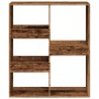 Aged wood shelf/space divider 100x33x115 cm by , Bookcases and shelves - Ref: Foro24-854515, Price: 89,83 €, Discount: %