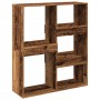 Aged wood shelf/space divider 100x33x115 cm by , Bookcases and shelves - Ref: Foro24-854515, Price: 89,83 €, Discount: %