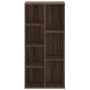 Estantería de madera de ingeniería marrón roble 50x25x105 cm de , Librerías y estanterías - Ref: Foro24-852795, Precio: 58,99...