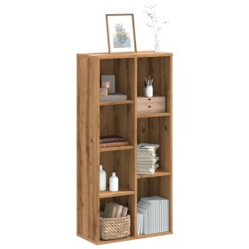 Craftsman oak engineered wood bookshelf 50x25x105 cm by , Bookcases and shelves - Ref: Foro24-852797, Price: 56,91 €, Discoun...