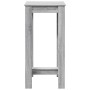 Mesa alta de bar madera ingeniería gris Sonoma 51x50x103,5 cm de , Mesas de cocina y de comedor - Ref: Foro24-854405, Precio:...