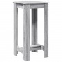 Mesa alta de bar madera ingeniería gris Sonoma 51x50x103,5 cm de , Mesas de cocina y de comedor - Ref: Foro24-854405, Precio:...