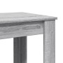 High bar table made of gray Sonoma engineered wood, measuring 51x50x103.5 cm. by , Kitchen and dining tables - Ref: Foro24-85...