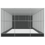 Aviary with silver steel extension 911x303x216 cm by , Feet and bird cages - Ref: Foro24-3214265, Price: 1,00 €, Discount: %