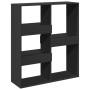 Black shelving/space divider 100x33x115 cm by , Bookcases and shelves - Ref: Foro24-854509, Price: 92,23 €, Discount: %