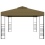 Garden gazebo tent with LED light strip 3x4m taupe 180 g/m² by , Tents and gazebos - Ref: Foro24-3070310, Price: 310,21 €, Di...