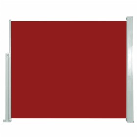 Retractable side awning 120x300 cm red by , Umbrellas - Ref: Foro24-45362, Price: 65,46 €, Discount: %