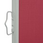 Toldo lateral retráctil de jardín rojo 120x300 cm de , Sombrillas - Ref: Foro24-48345, Precio: 64,67 €, Descuento: %